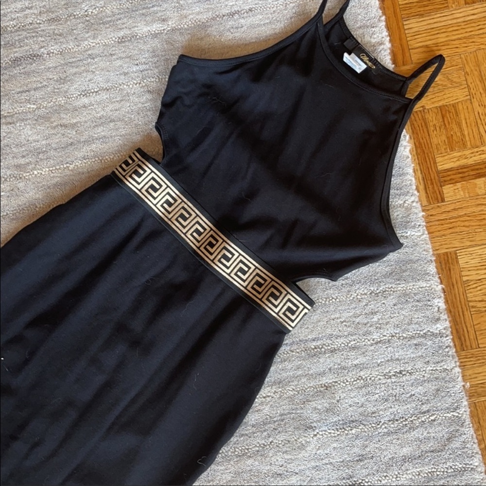Mini Dress with Cutouts